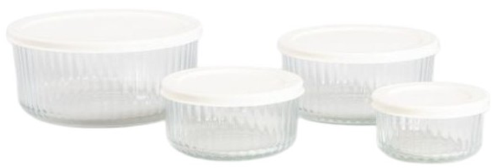 Zestaw pojemników Homla Scatola z pokrywkami 4 szt (5906496744419) - obraz 1