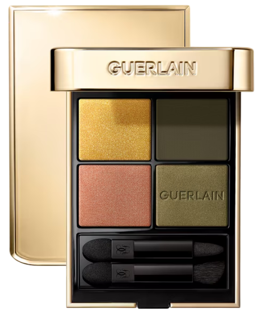 Paleta cieni do powiek Guerlain Ombres G Quad 870 Emerald Feather (3346470442894) - obraz 1