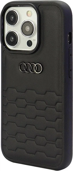 Etui Audi GT Synthetic Leather do Apple iPhone 15 Pro Black (AU-TPUPCIP15P-GT/D2-BK) - obraz 2