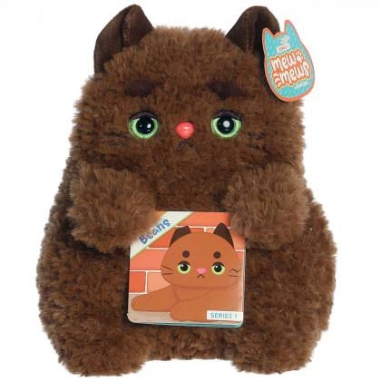Мягкая игрушка Aurora Кошечка Корица коричневая 20 см (230396B) - изображение 2