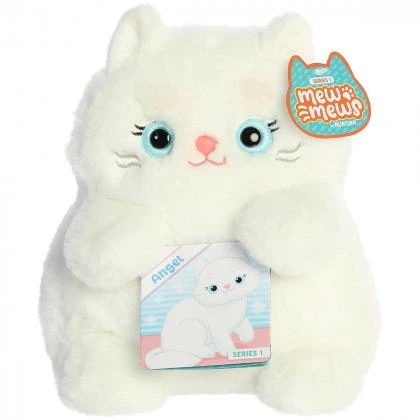 Мягкая игрушка Aurora Кошечка Энжел белая 20 см (230396F) - Фото 1 Мягкая игрушка Aurora Кошечка Энжел белая 20 см (230396F) - изображение 1