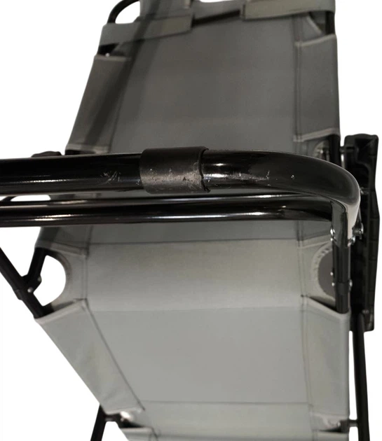 Шезлонг ModernHome by Multistore ZRL010 Сірий (955555911598041) - Уцінка - зображення 3