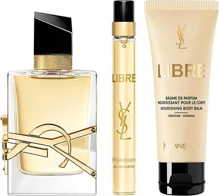 Zestaw damski Yves Saint Laurent Libre Woda perfumowana 50 ml + Miniaturka Woda perfumowana 10 ml + Balsam do ciała 50 ml (3614274638332) - obraz 2