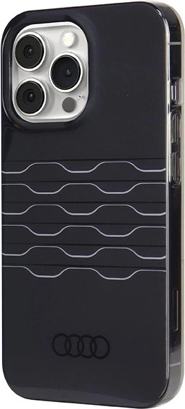 Панель Audi IML MagSafe для Apple iPhone 13 Pro/13 Black (AU-IMLMIP13P-A6/D3-BK) - зображення 2