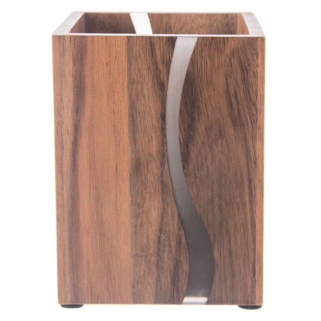 Blok na przybory kuchenne Orion RIVER Drewniany 10 x 10 x 13.5 cm (8592381195229) - obraz 1