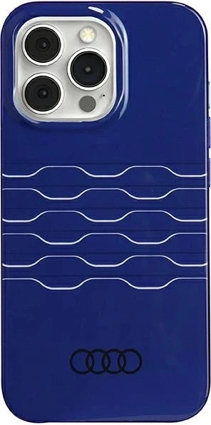 Etui Audi IML MagSafe do Apple iPhone 13 Pro/13 Navy Blue (AU-IMLMIP13P-A6/D3-BE) - obraz 1