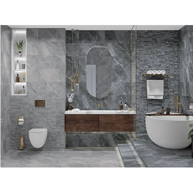 Мозаика Cersanit Conrad Graphite Mosaic Matt 29,8х29,8 см - изображение 3
