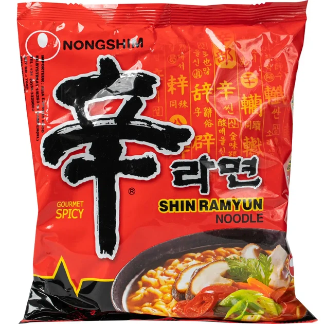 Локшина швидкого приготування Шин Рамен Nongshim 120 г
