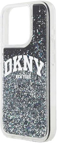 Панель DKNY Liquid Glitter Big Logo для Apple iPhone 13 Pro Max Black (3666339270704) - зображення 6