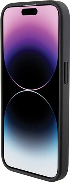 Панель BMW Leather Blue Dots для Apple iPhone 15 Pro Max Black (BMHCP15X22RBDK) - зображення 5