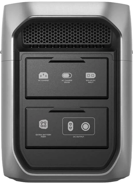 Stacja zasilania Ecoflow Delta 3 Max Plus / 3000 W / 2048 Wh / LiFePO4 (EFD3MP-EU-CBOX) - obraz 4