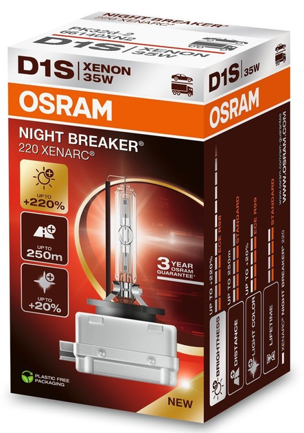 Lampa samochodowa ksenonowa OSRAM 66140XN2 (4062172398619) - obraz 1