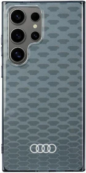 Etui Audi IML Stitching Pattern MagSafe do Samsung Galaxy S24 Ultra (S928) Grey (AU-IMLMS24U-Q5/D3-GY) - obraz 1