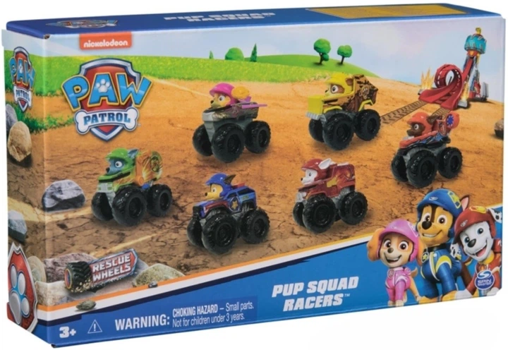 Zestaw pojazdów Paw Patrol Ratujący zespół szczeniąt-wyścigowy 6071032 (681147016477) - obraz 1