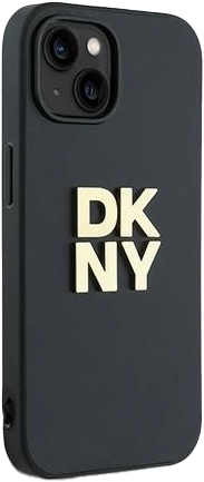 Etui DKNY Wrist Strap Stock Logo do Apple iPhone 13/14/15 Black (3666339264697) - obraz 3