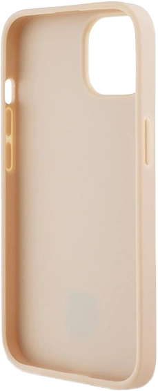 Etui DKNY Leather Checkered Mono Pattern & Printed Stripes do Apple iPhone 13/14/15 Pink (3666339263577) - obraz 6