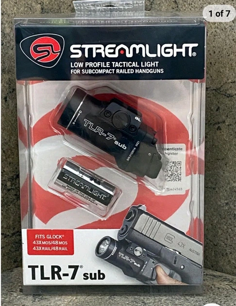 Ліхтар підствольний Streamlight TLR-7 Sub 500 Lumen - Комплектуючі
