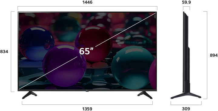 Telewizor LG 65" 65UA73003LA - obraz 4