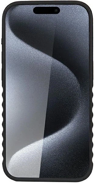 Панель Audi Synthetic Leather MagSafe для Apple iPhone 15 Pro Black (AU-TPUPCMIP15P-GT/D3-BK) - зображення 3