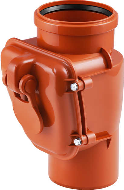 Zawór zwrotny do zewnętrznej kanalizacji Magnaplast 110 mm - obraz 1