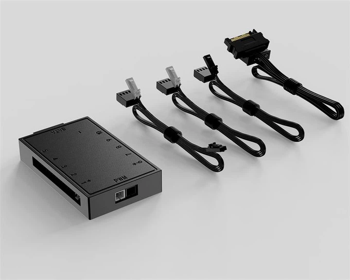 Контроллер скорости вентиляторов ID-Cooling FH-10 PWM поддержка до 10 вентиляторов - изображение 2