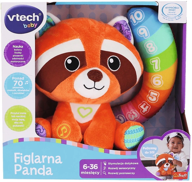 Maskotka Vtech Baby Figlarna Panda 61585 (5900511615852) - obraz 1