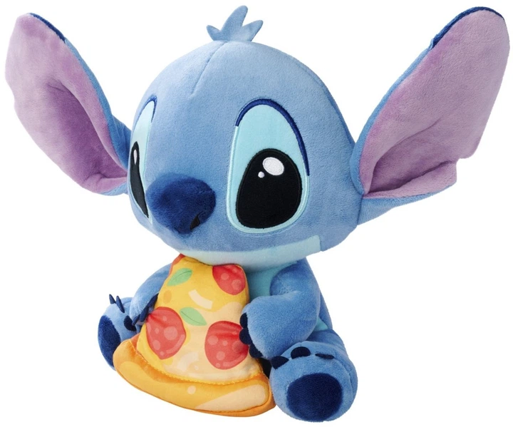 Maskotka Simba Disney Stitch z pizzą 25 cm 6315870514 (5400868033489) - obraz 2