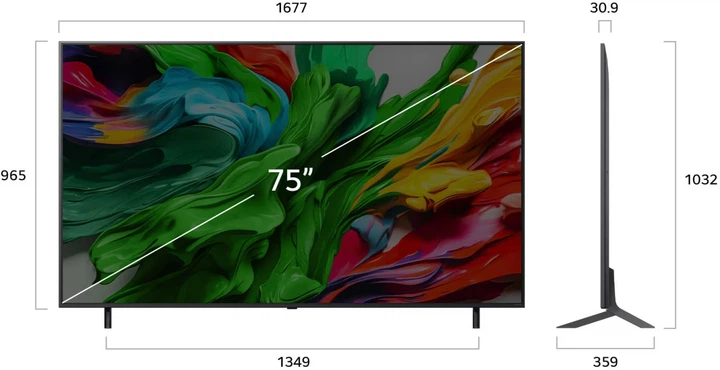 Телевізор LG 75" 75QNED85A3C - зображення 4