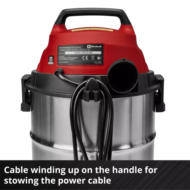 Мощный пылесос для влажной и сухой уборки Einhell TC-VC 3055 SA (2342250) SDRT_52342250 - изображение 9