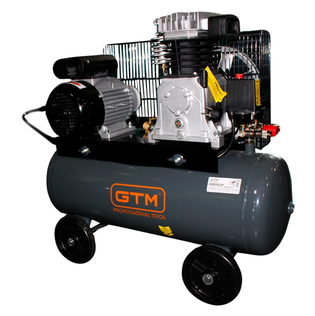 Поршневой воздушный компрессор 50 л GTM KCH2070A-50L ременный : 50л, 2.2 кВт, 300 л/мин SDRT_527155 - Фото 1 Поршневой воздушный компрессор 50 л GTM KCH2070A-50L ременный : 50л, 2.2 кВт, 300 л/мин SDRT_527155 - изображение 1