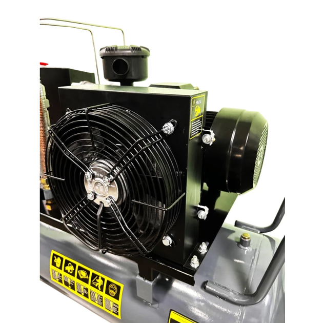 Винтовой воздушный компрессор 100 л GTM DLG4V 380 масляный : 100л, 380B, 4 кВт, 420 л/мин SDRT_527292 - изображение 5