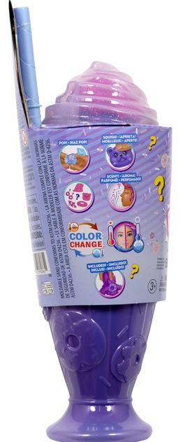 Lalka Barbie Pop Reveal Ulubione Słodkości Lawendowy Milkshake JFY60 (194735308651) - obraz 3