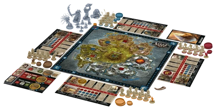 Настільна гра Geekach - Лють крові (Blood Rage) - Фото 3 Настільна гра Geekach - Лють крові (Blood Rage) - зображення 3