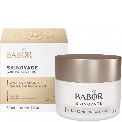 Насыщенный обновляющий крем Babor для кожи лица SKINOVAGE Vitalizing Cream Rich 50 мл - изображение 3