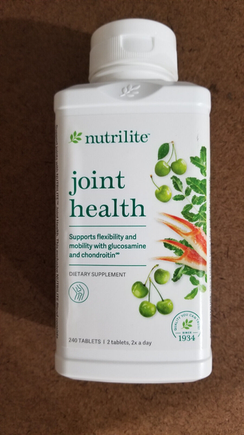 Пищевая добавка для здоровья суставов Amway Nutrilite Joint Health с глюкозамином и хондроитином 60-дневный запас (240 таблеток) - изображение 6
