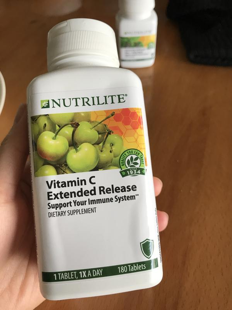 Вітаміни Amway Nutrilite Vitamin C пролонгованої дії 180 таблеток - Фото 6 Вітаміни Amway Nutrilite Vitamin C пролонгованої дії 180 таблеток - зображення 6