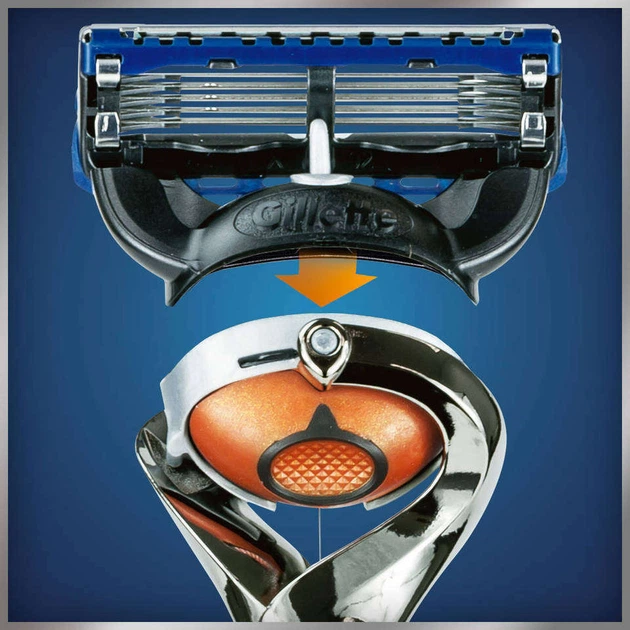 Бритвенный станок ручной работы для Gillette Fusion ProGlide Flexball с подставкой и дорожным футляром (1 картридж) - Фото 4 Бритвенный станок ручной работы для Gillette Fusion ProGlide Flexball с подставкой и дорожным футляром (1 картридж) - изображение 4