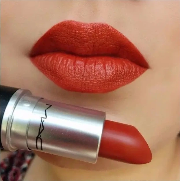 Матовая губная помада MAC Matte Lipstick Chili 602 - изображение 4