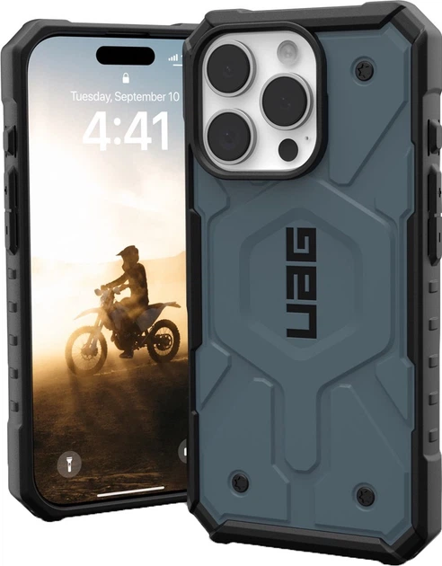 Etui UAG Pathfinder SE Magsafe dla Apple iPhone 16 Pro Max Cloud Blue (AW82-0A9) - obraz 1