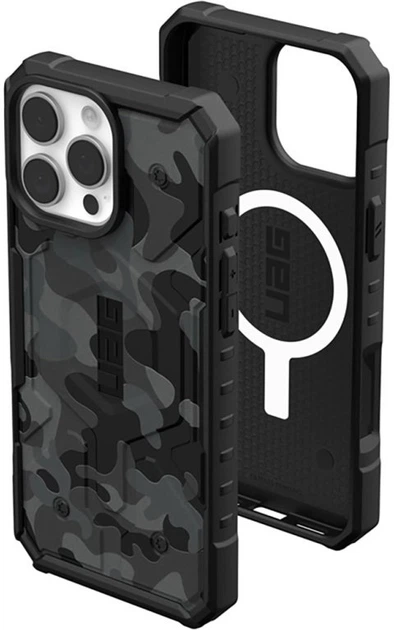Etui UAG Pathfinder SE Magsafe dla Apple iPhone 16 Pro Max Midnight Camo (AW82-0AH) - obraz 2