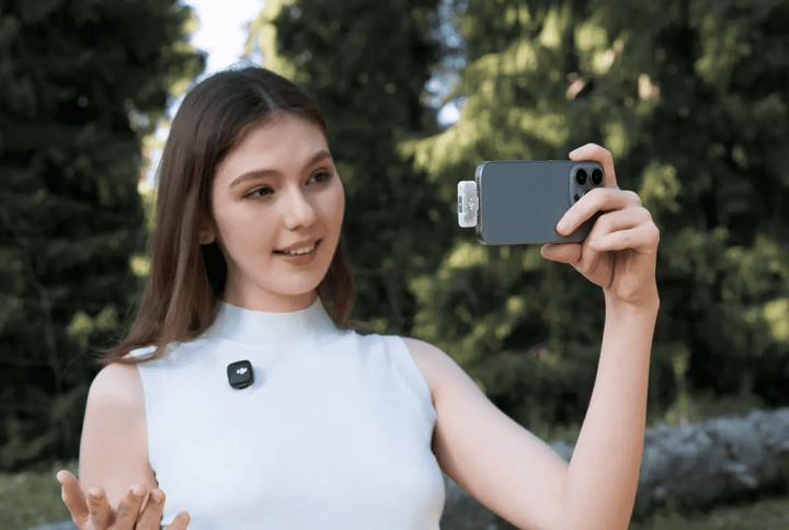 Микрофонная радиосистема DJI Mic Mini Mobile Version (1 TX + 1 Mobile RX) (12290) - Фото 9 Микрофонная радиосистема DJI Mic Mini Mobile Version (1 TX + 1 Mobile RX) (12290) - изображение 9