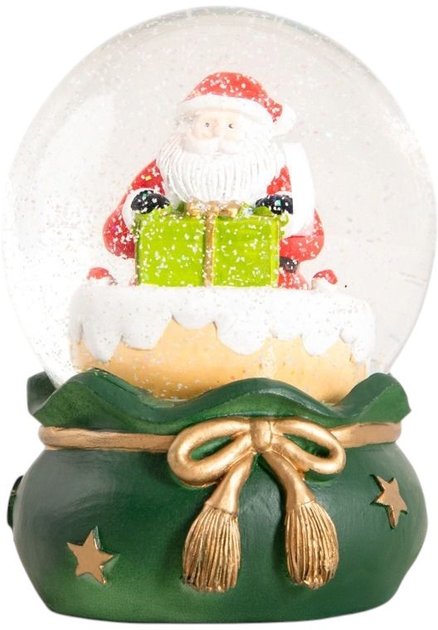 Kula śnieżna LED HOMLA 981610 Ronie z Mikołajem L 10 x 14 cm (5902869981610) - obraz 2