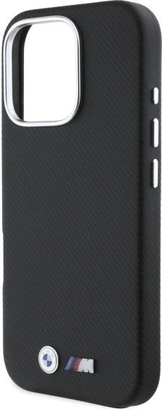 Панель BMW M Edition Kevlar Wrapped Metal для Apple iPhone 16 Pro Max Black (BMHCP16X23PUFWKEV) - зображення 6