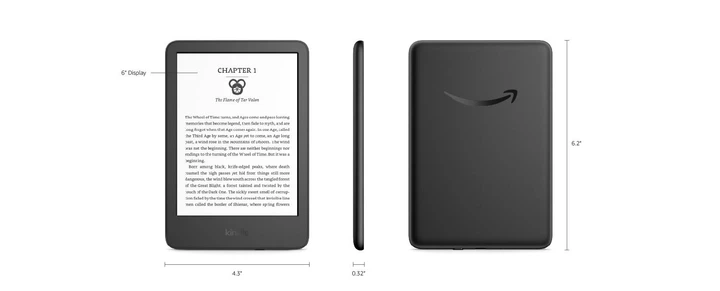 Електронна книга Amazon Kindle 11th GEN HD-екран 16GB Підсвітка