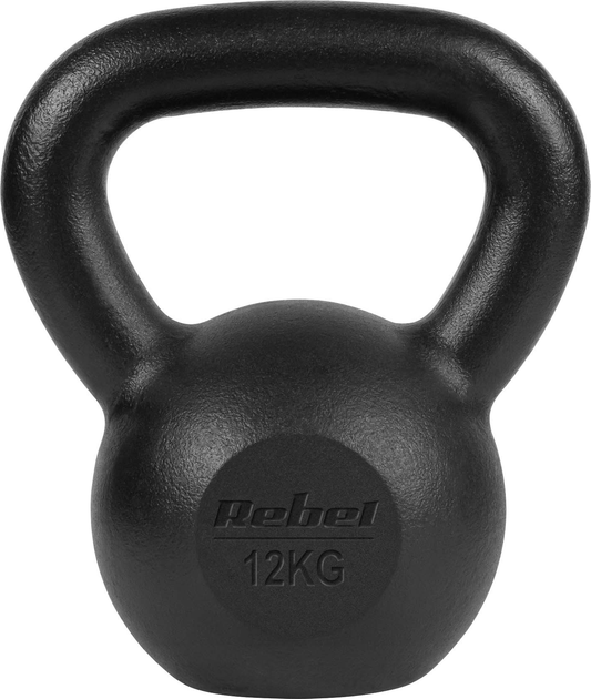 Гиря бітумна Rebel Active RBA-2323-12 12 кг (5901890111621) - зображення 2