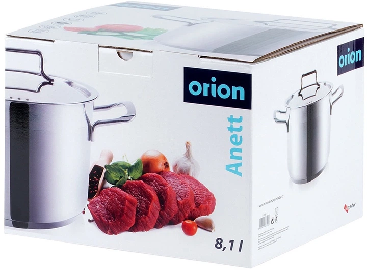 Garnek Orion Anett z pokrywką ze stali nierdzewnej 8.1 l (8697414827280) - obraz 5