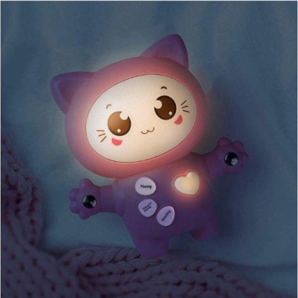 Интерактивная музыкальная игрушка Котенок Link link Cat KarakUli Baby (709E pink) 10164 - изображение 5