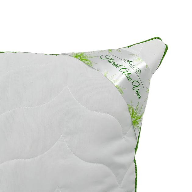 Подушка для сну 50х70 см Floral Aloe Vera / Флорал Алое Вера з екстрактом алое на блискавці - Фото 8 Подушка для сну 50х70 см Floral Aloe Vera / Флорал Алое Вера з екстрактом алое на блискавці - изображение 8