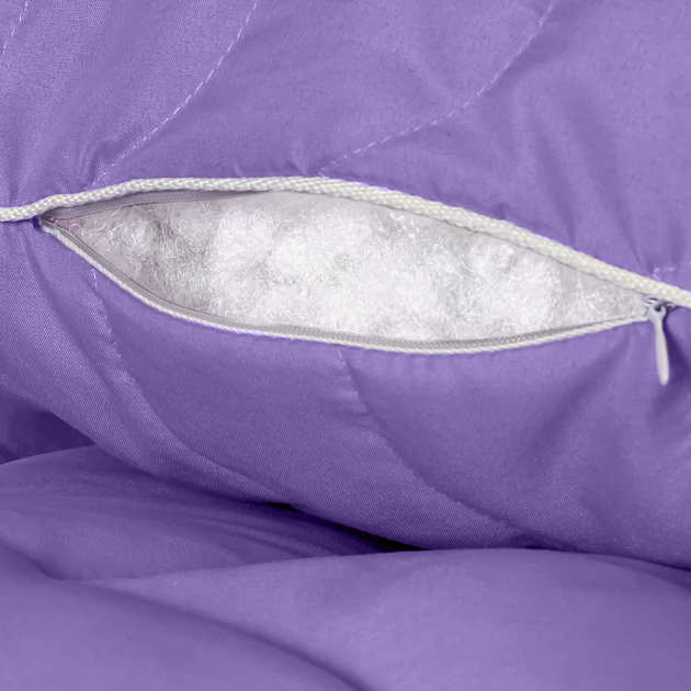 Подушка для сну 70х70 см Floral Lavender / Флорал Лаванде зі знімним чохлом - Фото 4 Подушка для сну 70х70 см Floral Lavender / Флорал Лаванде зі знімним чохлом - зображення 4