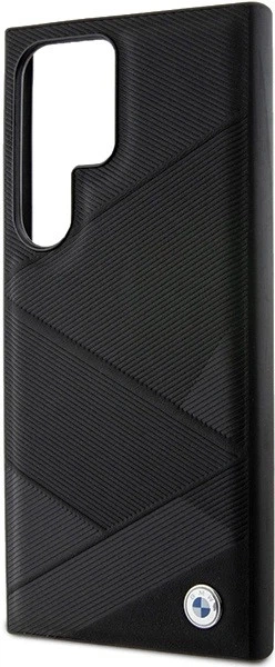 Панель BMW Signature Leather Crossing Lines Pattern для Samsung Galaxy S24 Ultra Black (BMHCS24L23RCGPK) - зображення 6